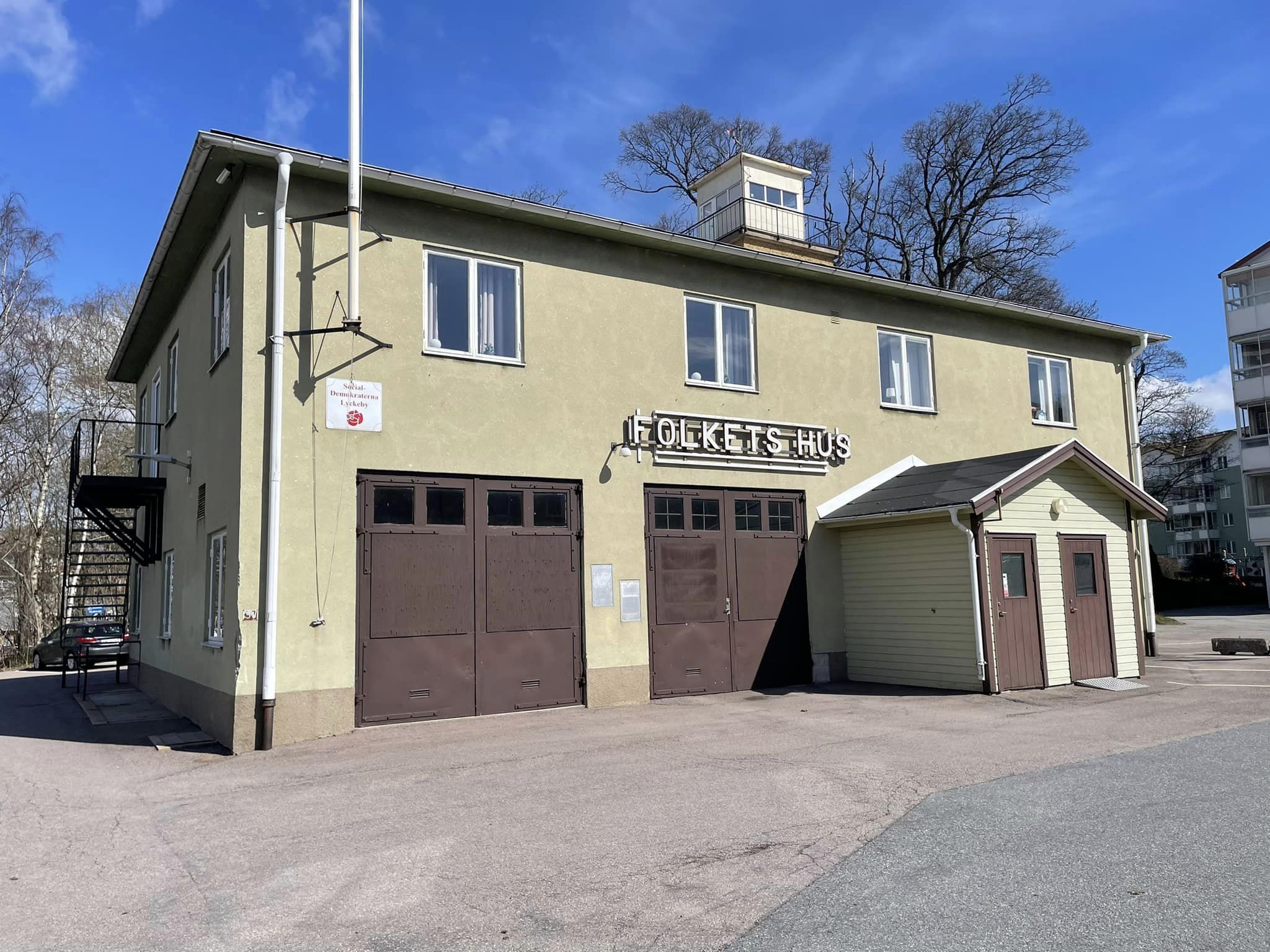 Din lokala mötesplats i Gullberna park för Hyreslokal